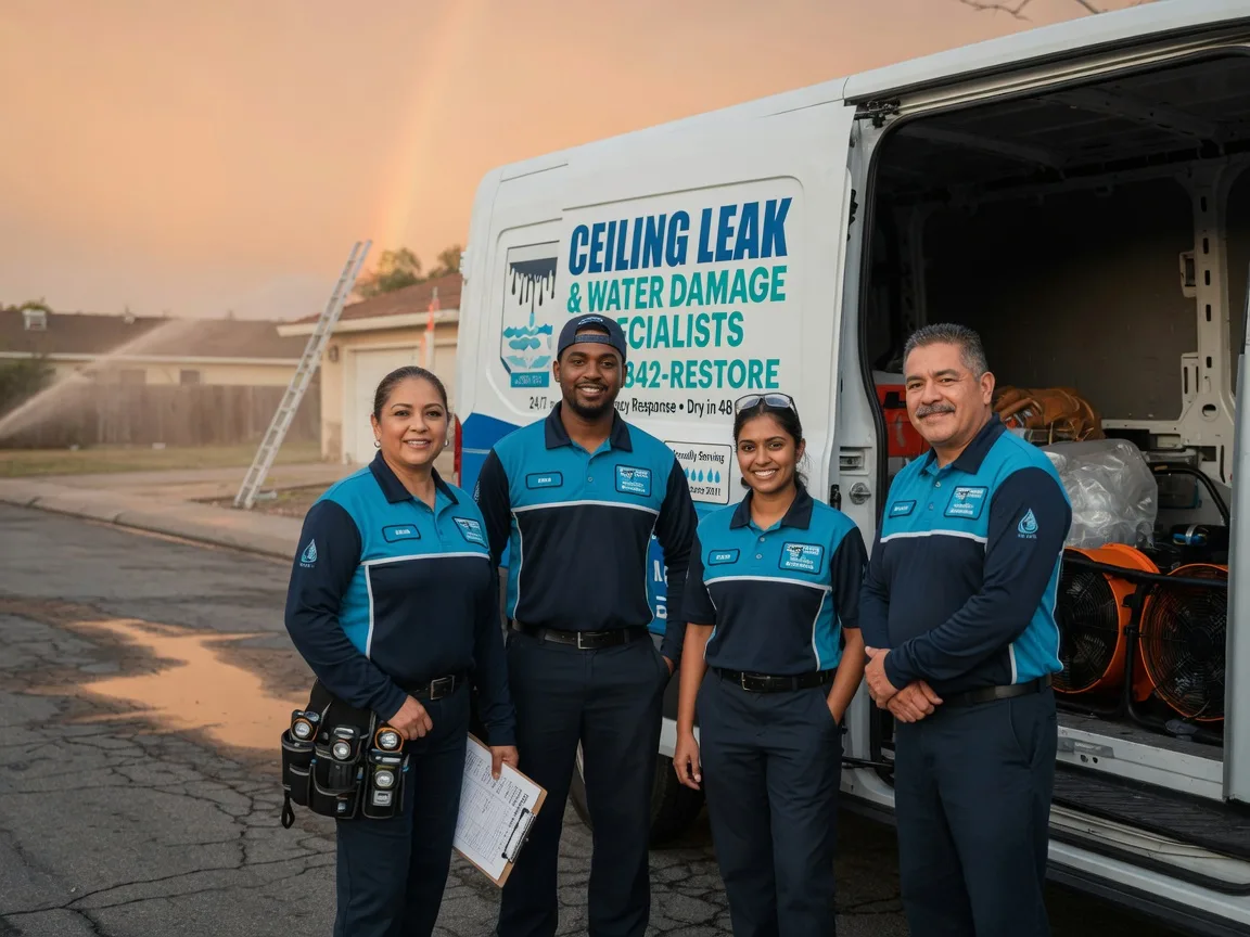 Ceiling Leak Cleanup company in Rosewood, OH