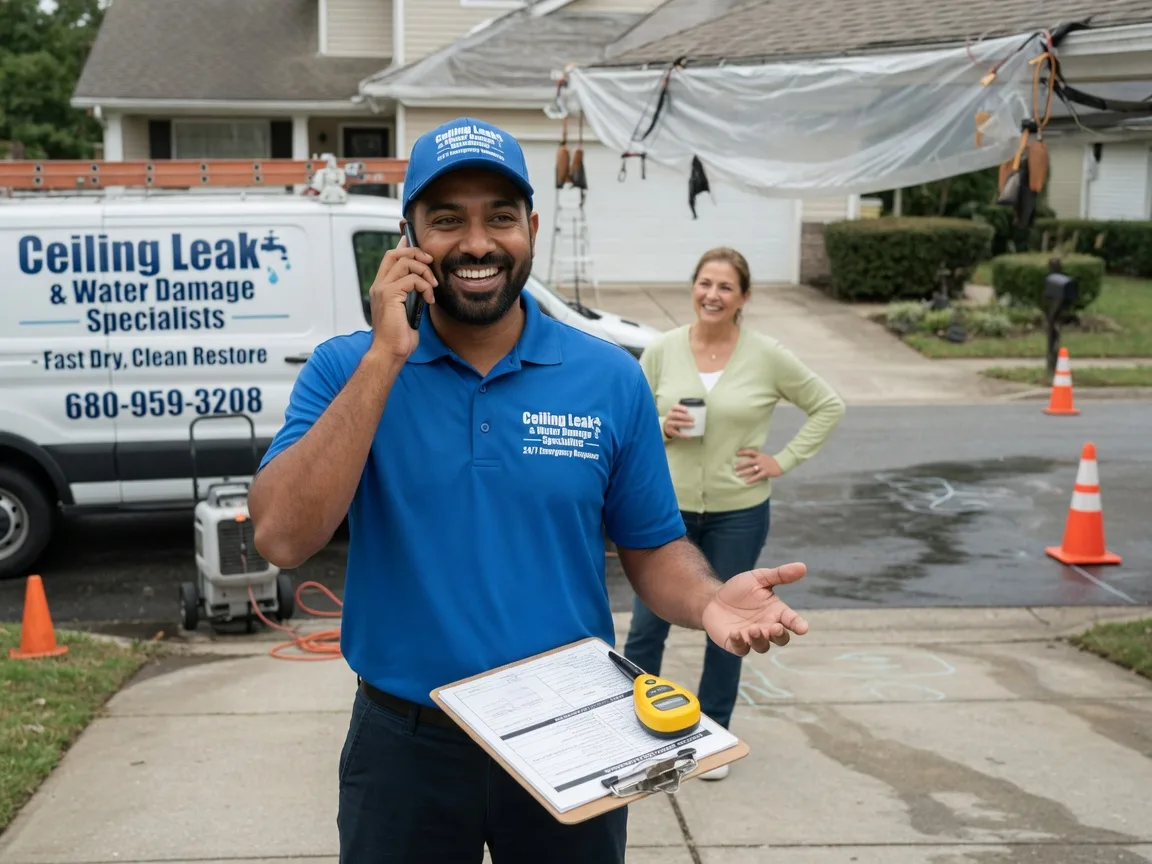 Ceiling Leak Cleanup Rosewood, OH FAQs