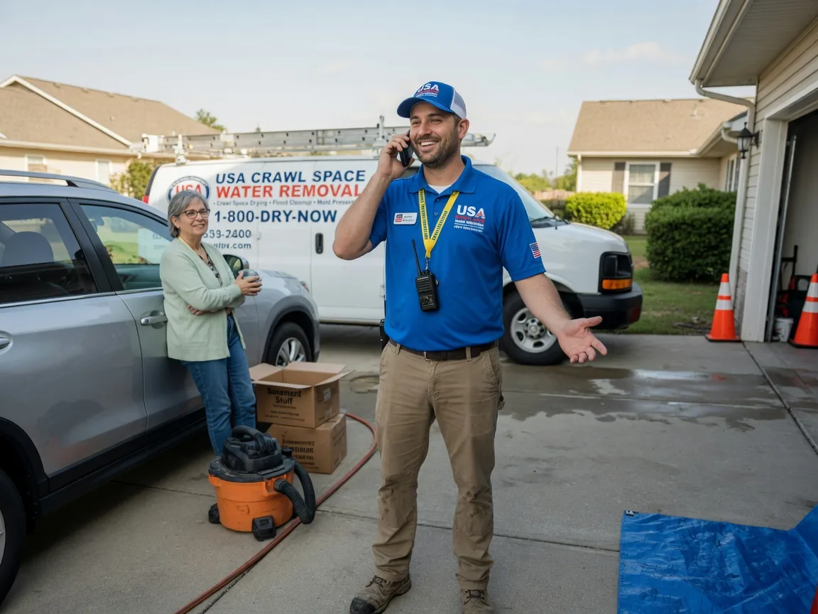 Crawl Space Water Removal Rosewood, OH FAQs